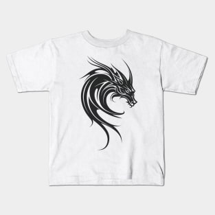 Dragon Beast Creature Fantasy Legend Vector Graphic Kids T-Shirt